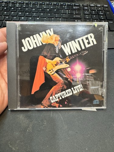 Johnny Winter - Captured Live (CD, 1990, Blue Sky Records) - NO SCRATCHES!