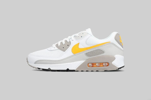 Nike Air Max 90 DM0029-119 White Laser Orange Men's Size