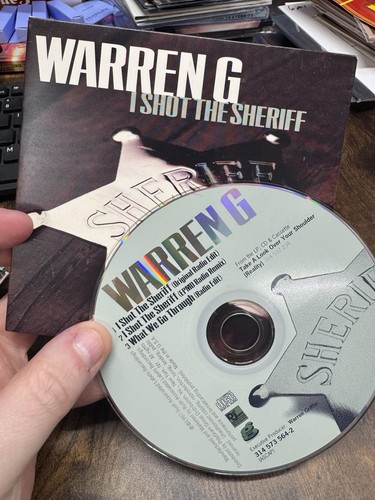 Warren G -  I Shot the Sheriff Promotional ONLY CD Single NO SCRATCHES!