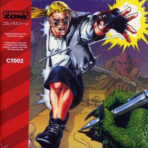 Comix Zone 2xLP Vinyl Howard Drossin Sega Soundtrack Sealed VGM VINYL