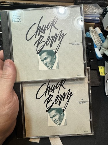 Chuck Berry - Chess Box Disc 1 , 2 & 3  [1958 To 1964] (CD, 1990) NO SCRATCHES!