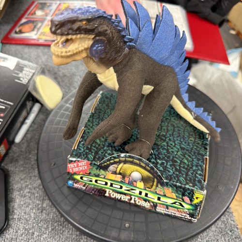 Equity Toys 1998 Godzilla Power Pose 13" Bendable Plush Figure