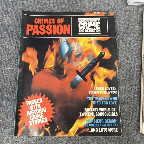 1975 CRIMES OF PASSION MAGAZINE - Vintage True Crime Magazine Crime Stories