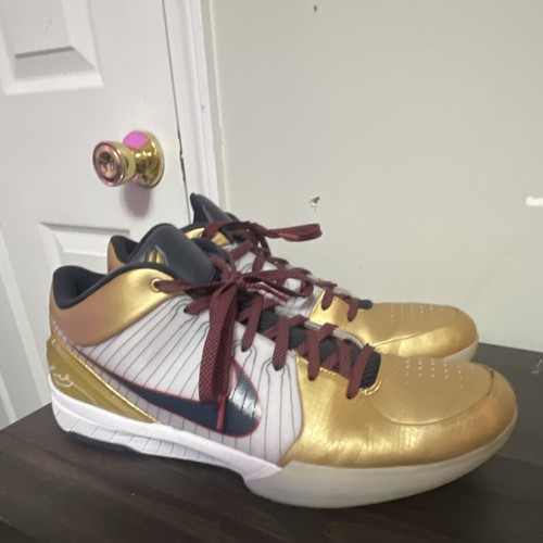 Nike Zoom Kobe 4 Protro Gold Medal Men's Sneakers Gold FQ3544-100