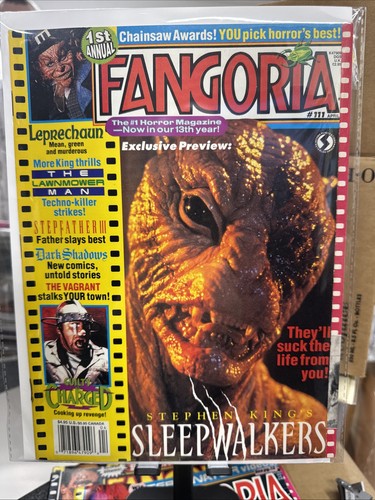 Fangoria Magazine #111 (1992) Sleepwalkers, Leprechaun