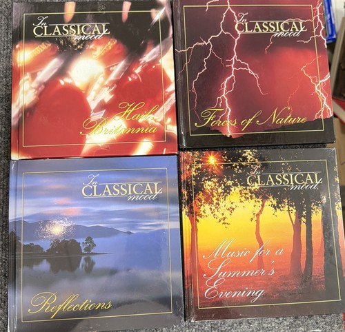 IN CLASSICAL MOOD, CD Lot Of 4 Discs, 53 Tracks - Classical Music Collection CD