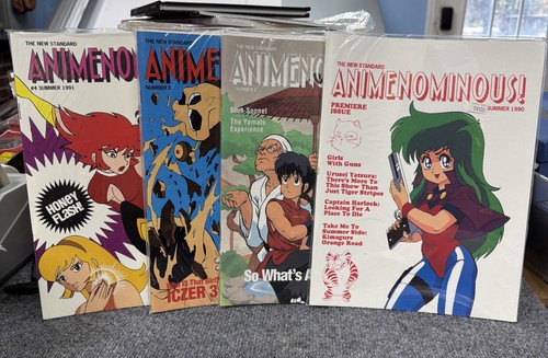 Animenominous!  Lot Issues 1  2 3 4 VG+