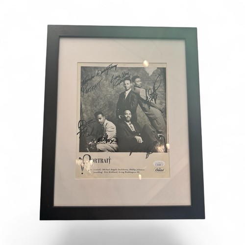 Portrait Group Signed Photo Framed 11x14 - JSA