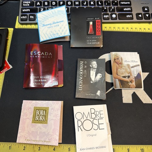Cologne Perfume Sample Lot x 7 VINTAGE Designer Perfume Assorted LOT 3 ORIGINAL
