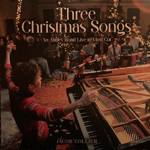 Jacob Collier Three Christmas Songs An Abbey Road Live To Vinyl NEVER PLAYED