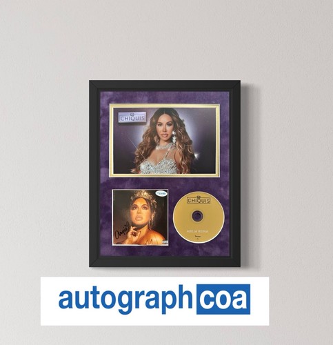 Chiquis Rivera Signed "Abeja Reina" CD Insert 11x14 Framed - ACOA